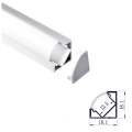18X18 mm v shape led strip aluminium profiles